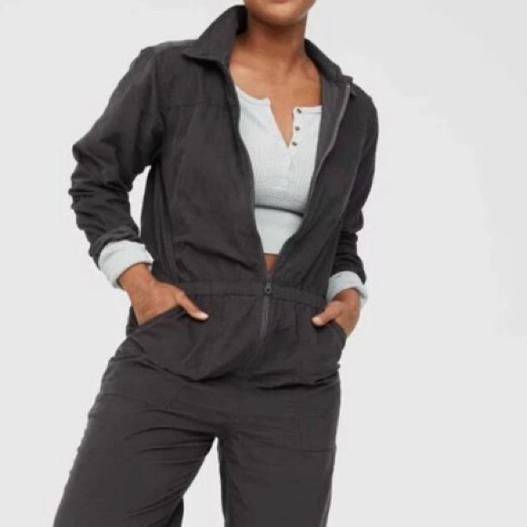 AERIE by OFFLINE Lightweight Corduroy Cotton Jumpsuit - Size S - Picture 3 of 12